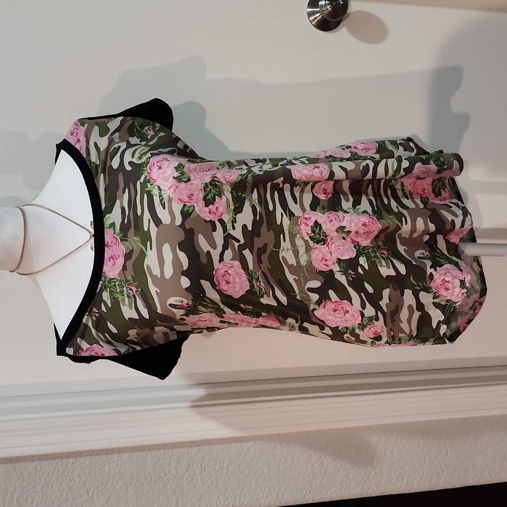 Soft camouflage t-shirt